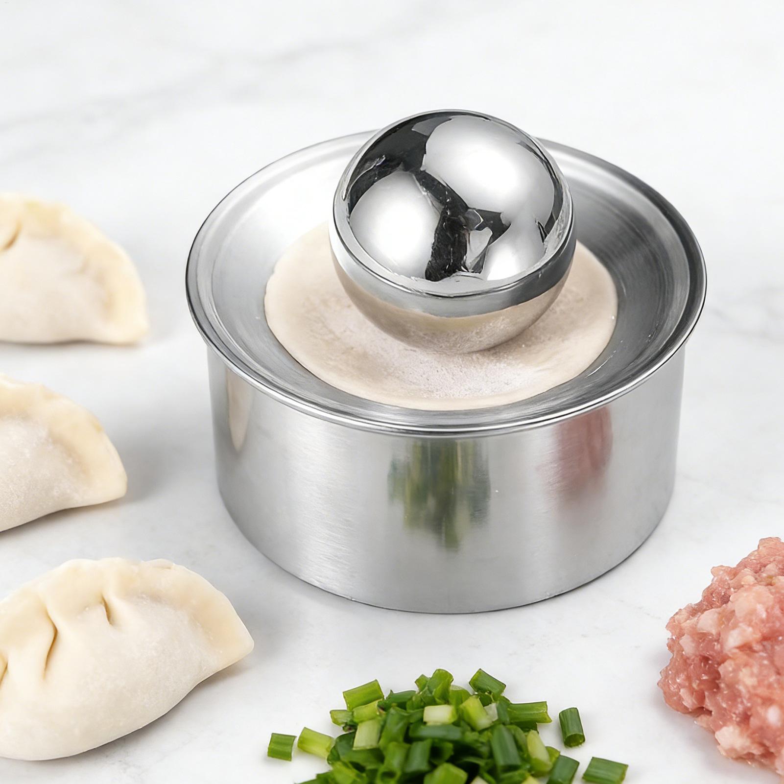 Kitchen Gadgets Dumpling Maker - Manuel Hamur Açma Makinesi, Ev Yapımı