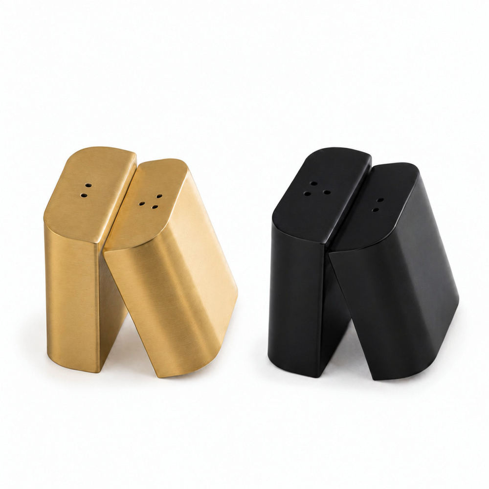 Kitchen Gadgets Gold - Altın Rengi Paslanmaz Çelik Biberlik, Metal