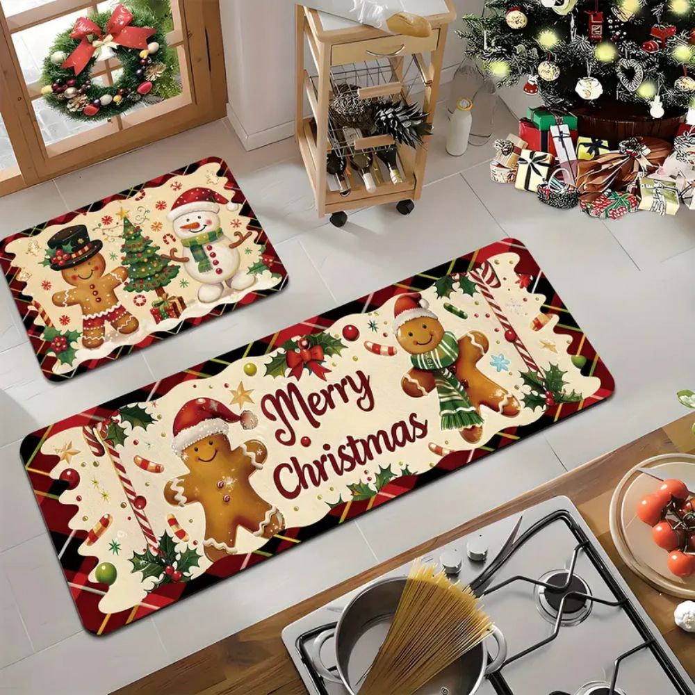 Kitchen Gadgets For Men - VIKAMA 1/2 adet Karikatür Noel Zencefilli