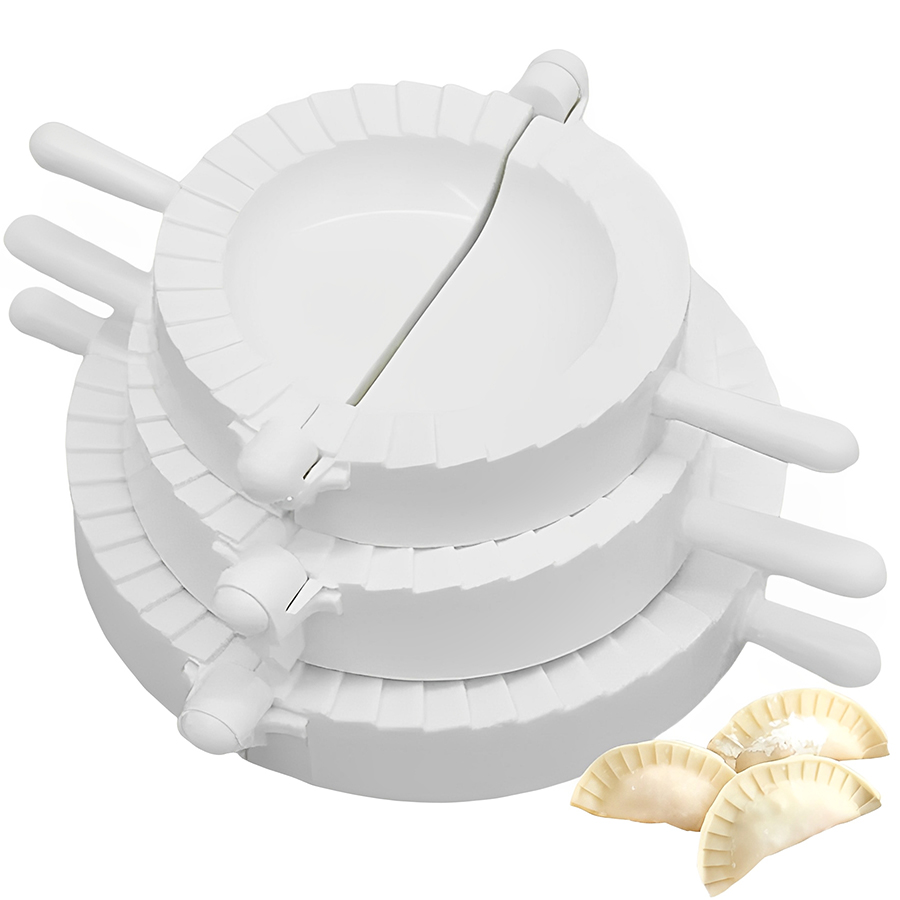 Kitchen Gadgets Dumpling Maker - 3 adet/takım 7-10 cm Plastik Hamur