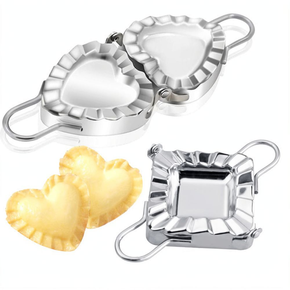 Kitchen Gadgets Dumpling Maker - Mutfak Aksesuarı, Kalp Şeklinde Mantı Kalıbı,