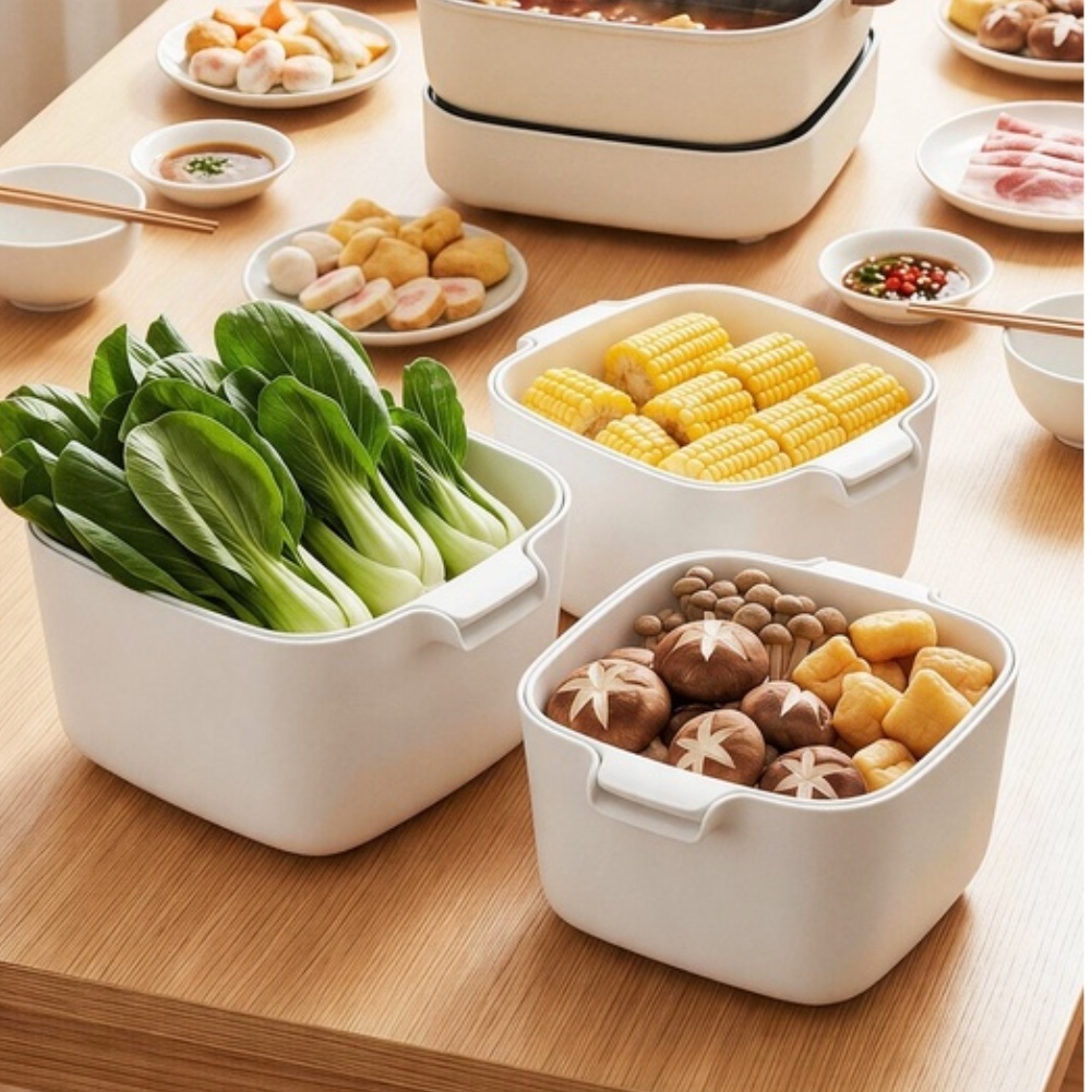 Gıda Sınıfı İki Katmanlı Süzge - Kitchen Gadgets Organizer incelemesi ve fiyatı