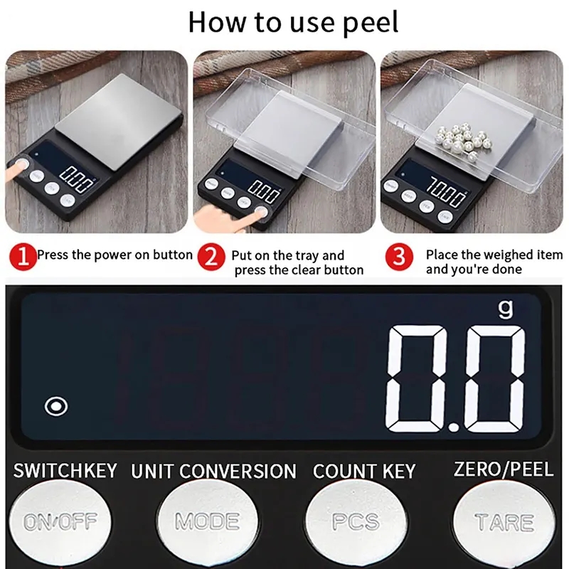 0.01g/0.1 Hassasiyetli Mini Di - Kitchen Gadgets Gold incelemesi ve fiyatı