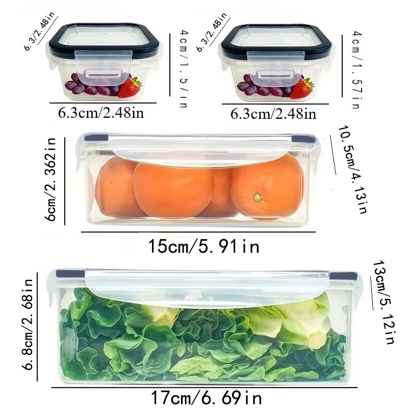 8 Parça Set, 4 Kap ve 4 Kapak  - Kitchen Gadgets Organizer incelemesi ve fiyatı