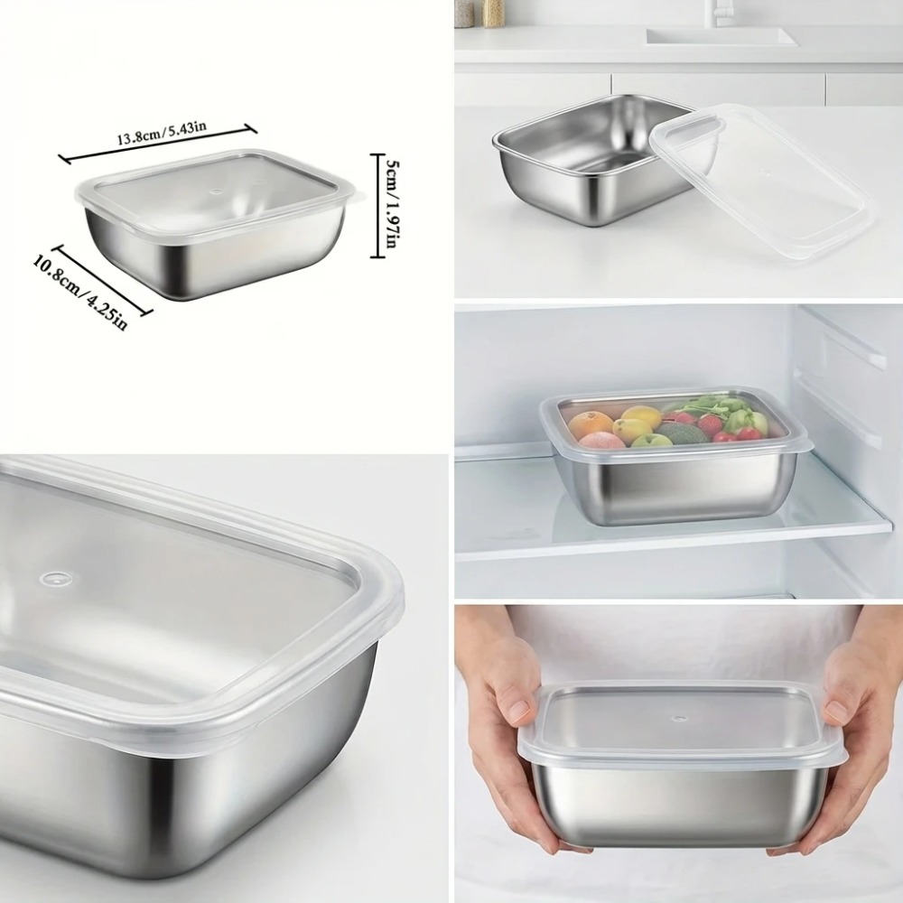 6 Adet Paslanmaz Çelik Gıda Sa - Kitchen Gadgets Organizer incelemesi ve fiyatı