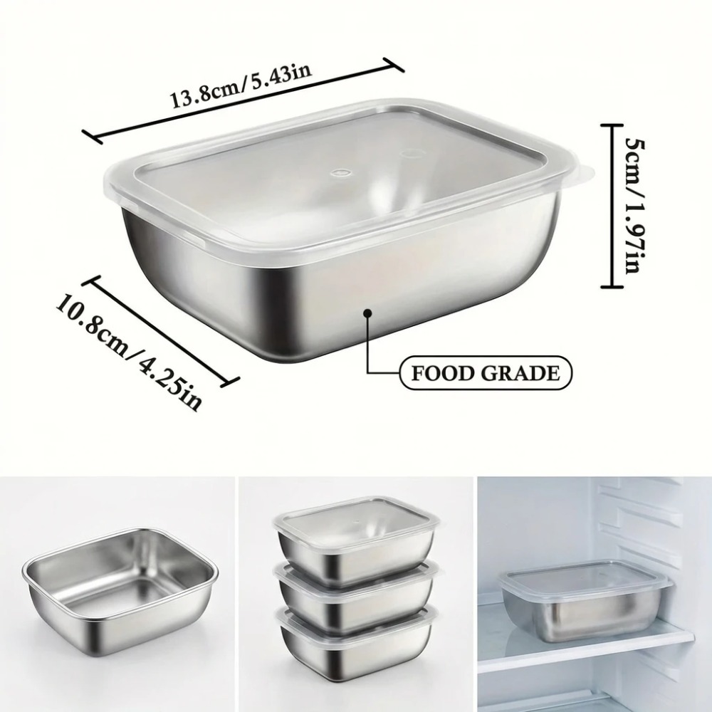 6 Adet Paslanmaz Çelik Gıda Sa - Kitchen Gadgets Organizer incelemesi ve fiyatı